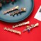 4/5PCS Christmas Hair Clips for Women Rhinestone Snowflake Hairpin Christmas Bulb Light JOY Alligator Hair Clip Set Holiday Christmas Hair Accessories Festive Gift (Style C)