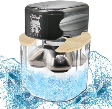 Bamboo Shaver Rinse Stand Compatible with Skull Shaver Pitbull Gold PRO Head Shaver