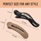 Flat Hair Clips For Women - French Concord Lay Flat Claw Clips for Thin Thick Curly Hair,Strong Hold Duck Billed Clips，Comfortable Curved Design Alligator Hair Clips[6-Pack 4.3 Inch]