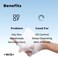 +WIS+ Gentle Face Wash with Skin-Friendly Amino Acids, Hydrating Facial Cleanser With Hyaluronic Acid, Daily Facial Cleansing Wash For Dry Skin To Normal Skin, Safe on Sensitive Skin (3.52 fl.oz)