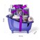 Birthday Gifts for Women, Luxury Home Spa Kit, 8pcs Lavender &amp; Lilac Bath Gift Set, Gift Baskets for Women Unique with Bath Bombs, Sea Salt, Scented Candle, Body Lotion