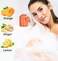 Natural Detox Citrus Bubble Bath Long Lasting Foaming Soak with Orange Ginger Lemon Essential Oils for Relaxation Hydration Stress Relief Spa Gift