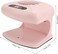 Air Nail Dryer, 300W Air Nail Fan Blow Dryer for Both Hands and Feet, Automatic Sensor Warm Cool Breeze, for Regular Nail Polish, Home and Salon Use