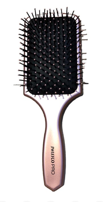 Swissco Paddle Shower Hair Brush, Gold