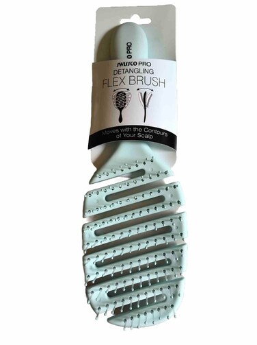Swissco Pro Detangling Flex Brush (Pale blue green sea mist)