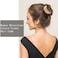 4 PCS Rhinestone Inlaid Flower Hair Comb for Women Girls Floral Hair Side Combs Sparkle Crystals Hair Pin Bridal Wedding Hair Accessories for Christmas, Parties, Prom, Dance