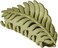 Hair Clamps Leaf shaped Many Teeth Big Claw Clips 3.5 Inch Non slip Leaves Hair Catch Barrette Jaw Clamp Hairpins for Women Girls Thin Thick Hair