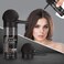GOWWIM Hair Thickening Fibers 2-in-1 Kit Keratin Building Fibers, Spray Applicator &amp; Hold Spray - Instantly Volumize Sparse Areas (Black)
