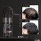 GOWWIM Hair Thickening Fibers 2-in-1 Kit Keratin Building Fibers, Spray Applicator &amp; Hold Spray - Instantly Volumize Sparse Areas (Black)