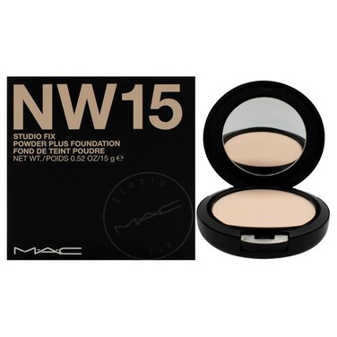 Studio Fix Powder Plus Foundation - NW15 by MAC for Women - 0.52 oz Foundation