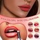 12 Colors Matte Lip Liner Pencil Set,Velvet Smooth Long Lasting High Pigmented Brown Lip Liner Pencil Set,Waterproof &amp; Fade Resistant Lipliners Pencil,Professional Lip Liner Makeup Gift Set for Women