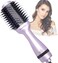 Hair Dryer Brush,Hot Air Brush, Blow Dryer bruch,One Step Hair Dryer and Volumizer with Salon Negative Ionic for Straightening, Professional Brush Hair Dryers for Men and Women (Purple