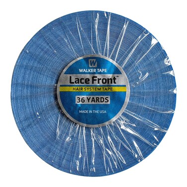 Lace Front Support Wig Tape Double Sided Waterproof Super Hold Adhesive for Wig Hair Extension Hair Pieces Lace Wigs Men's Toupee Beards Made in the USA Safe and Easy to Use (36Yard-1.0cm wide)