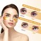 LAVONE Eye Mask-30 Pairs 24K Gold Under Eye Patches Skin Care Products-Eye Masks Skincare for Dark Circles and Puffiness,Reduce Wrinkles,Eye Bags and Fine Lines,for Women and Man,with Hair Clips