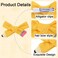 Back to School Pencil Hair Bows 4 Pcs Yellow Pencil Cheer Hair Bow Clips for Girls Toddler Alligator Hair Clips Hair Accessories for the First Day of Kindergarten School 1st 2nd 3rd 4th 5th Grade