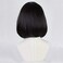 Xingwang Queen Anime Cosplay Wig Short Black Mixed Red Bob Wig Women Girls' Party Wigs