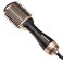 Beautimeter Hot Air Brush, Hair Dryer Brush &amp; Volumizer, 3 in 1 Negative Ionic Hair Styler for Straightening, Curling, 1000W, Black &amp; Gold