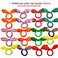 30 PCS Girls Rabbit Ear Hair Ties for Toddlers 20 PCS Mini Cotton Hair Bands Women No Snagged Ponytail Holders Color Randomly