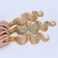 8A Machine Double Weft Raw Brazilian Virgin Human Hair Extensions Honey Blonde #27 Body Wave 3 Bundles (20 22 24)