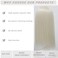 60 White Blonde Wig Straight Heat Resistant Glueless Full Wig Middle Part None Lace