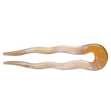 Marycrafts Simple Wavy Horn Hair Accessories Hair Fork Hairfork, Hair Pins Handmade 4.92