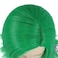 GNIMEGIL 16 Inches Disgust Wigs with Scarf Green Cosplay Wig Short Hair Costume Wigs for Women Dress Up Wig for Anime Cartoon Carnival Party Wig for Halloween