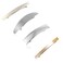 4 Set Long and Thin Handmade Hair Clip Barrette,Metal Hair Pins French Styles Hair Barrettes Hair Clips for Women and Girls Silver Gold