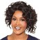 Vivica A. Fox MEGAN-V New Futura Fiber, Natural Baby Hair Lace Front Wig in Color 1B