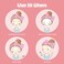 Cute Bunny Ear Headband,Face Wash Makeup Spa Headbands,Soft Carol Fleece Hairlace Headband for Women (Pink)