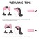 Cute Bunny Ear Headband,Face Wash Makeup Spa Headbands,Soft Carol Fleece Hairlace Headband for Women (Pink)
