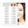 4D Hair-like Authentic Eyebrows, Imitation Ecological Lazy Natural Tattoo Eyebrow Stickers Waterproof for Woman &amp; Man Makeup Tool 10 Pcs
