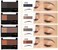 Eyebrow Powder Waterproof Adjustable Instant Eyebrow Stamp Makeup Kit Creates Natural Looking Brows Effortlessly