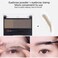 Eyebrow Powder Waterproof Adjustable Instant Eyebrow Stamp Makeup Kit Creates Natural Looking Brows Effortlessly