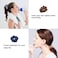 Hair Scrunchies 10 Pcs Velvet Elastic Hair Bands Scrunchy Hair Ties Ropes Scrunchie for Women Girls and Ladies Hair Accessories