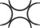 black women's headbands fashion hair accessories tooth comb hairbands for women non slip hair hoops headband suitable for ladies and girls (Pack of 4)