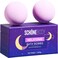 Sleep Well Melatonin Bubble Bath Bombs - Set of 2 - Bath Bomb Infused Lavender &amp; Chamomile - Essential Luxurious Bath Additives for Dry Skin Nourishment - Elevate Your Bathing Ritual, Relaxation Set