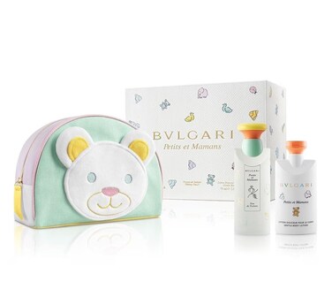 Bvlgari Petits Et Mamans for Women - 3 Pc Gift Set 3.4oz EDT Spray, 2.5oz Body Lotion, Pouch