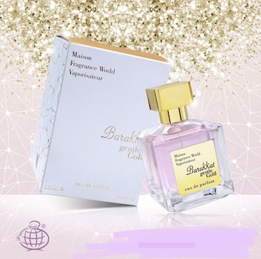 Fragrance World Barakkat Gentle Gold Eau de Parfum Spray for Unisex, 3.4 Ounce