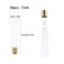 50Pcs 15 ml Lip Gloss Squeeze Tubes, Lip Gloss Containers Empty, Refillable Soft Clear Tubes for DIY Lipgloss Balm Cosmetic (Gold Cap)