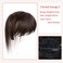 10" Womens Human Hair Braided Headband Hairpiece Natural Looking Hairband Braids Human Hair Topper Clip In Topper Hair Piece Wiglets With Bangs Twist Braid Human Hair Topper Dark Brown