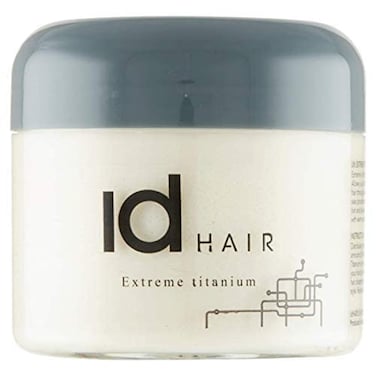 Extreme Titanium - Professional hair wax for men - Extreme hold and medium shine for short hair - Paraben free, 100ml (pack of 1)