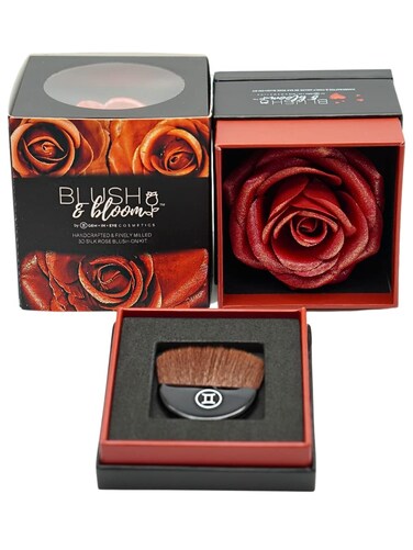 Bloom GEM IN EYE COSMETICS Feisty in Blush &amp; Bloom&trade; Love Edition Unveils 3d Silk Rose Blush, Rose Face Blushes on Powder for a Rosy   Radiant Flush