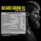 Beard Grow XL - Vegan Hair Growth Supplement for a Faster, Thicker, Fuller Beard - Enhances Your Grooming Kit