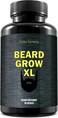 Beard Grow XL - Vegan Hair Growth Supplement for a Faster, Thicker, Fuller Beard - Enhances Your Grooming Kit