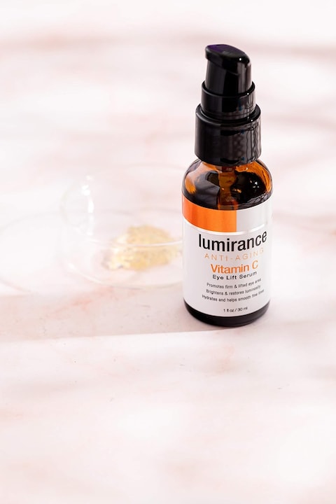 Vitamin C Eye Lift Serum, Minimizes the Look of Wrinkles and Crows Feet, Helps with Firming and Dark Circles, 30ml/1 fl oz