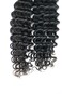 Deep Curly Wave Bulk Hair For Braiding Human Hair No Weft Human Hair 3 Bundles 150g Brazilian (16 16 16 Natural Black #1B)