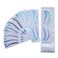 12 Pairs Eyebrow Shape Tape Airbrush Eyebrow Sticker Stencil Border Outline Sticker Guides Hologram Silver Rainbow Brow Tinting Auxiliary Template