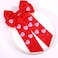 Boderier Valentines Day Hair Bows for Women Girls Conversation Candy Heart Hair Bow Clips Jeweled XOXO Hair Bows Valentines Day Gifts for Her Red XOXO Heart
