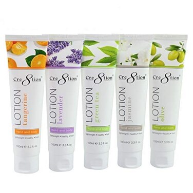 Cre8tion Spa Hand &amp; Body Lotion Nourishing Skin Lotion Moisturizer From Dryness and Flaking 100 ml/fl. 3.3 oz (Complete Set)