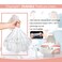 Pedi Guard Bath Liners, Disposable Pedicure Liners, Spa Footsie Clear Pedi Guard Bath Liners for Foot Bath Spa Massage Thick Elastic 100 Count